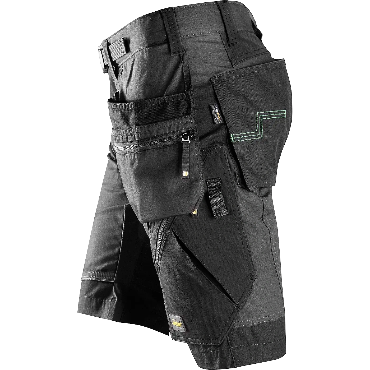 Darbiniai šortai su kabančiomis kišenėmis SNICKERS WORKWEAR FlexiWork