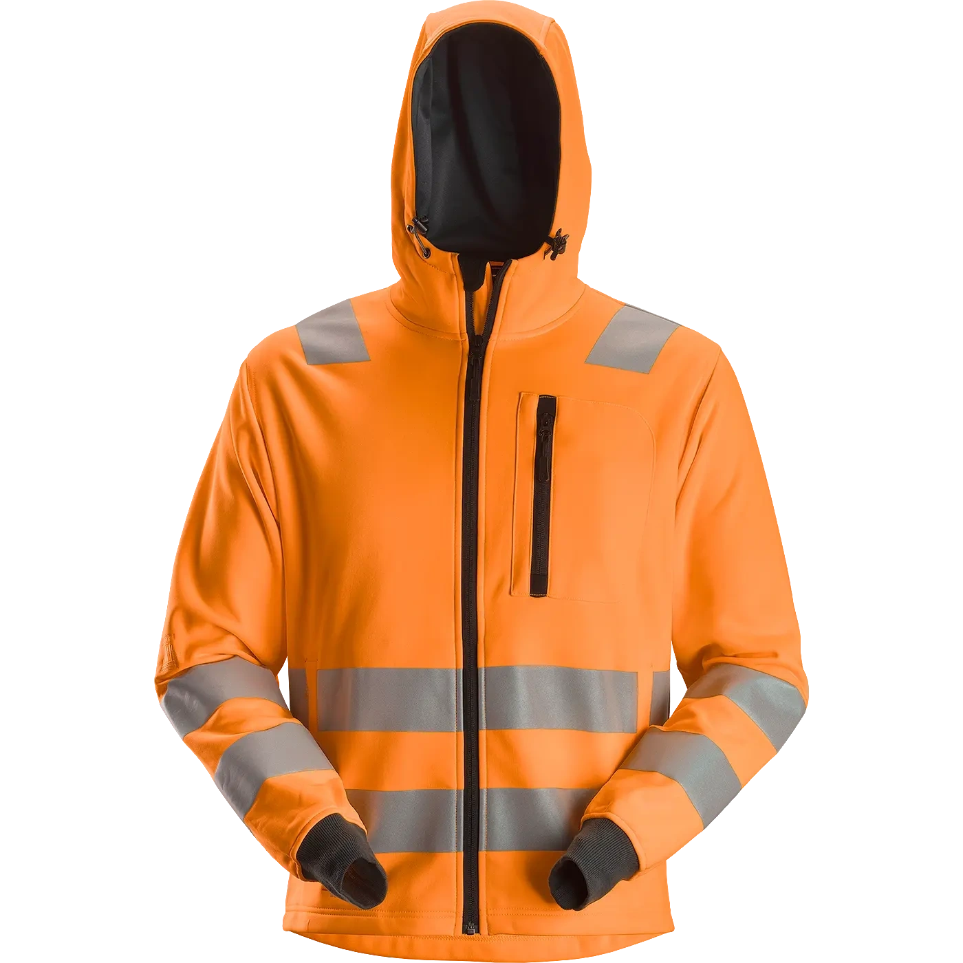 Džemperis su kapišonu Snickers Workwear AllroundWork Hi-Vis