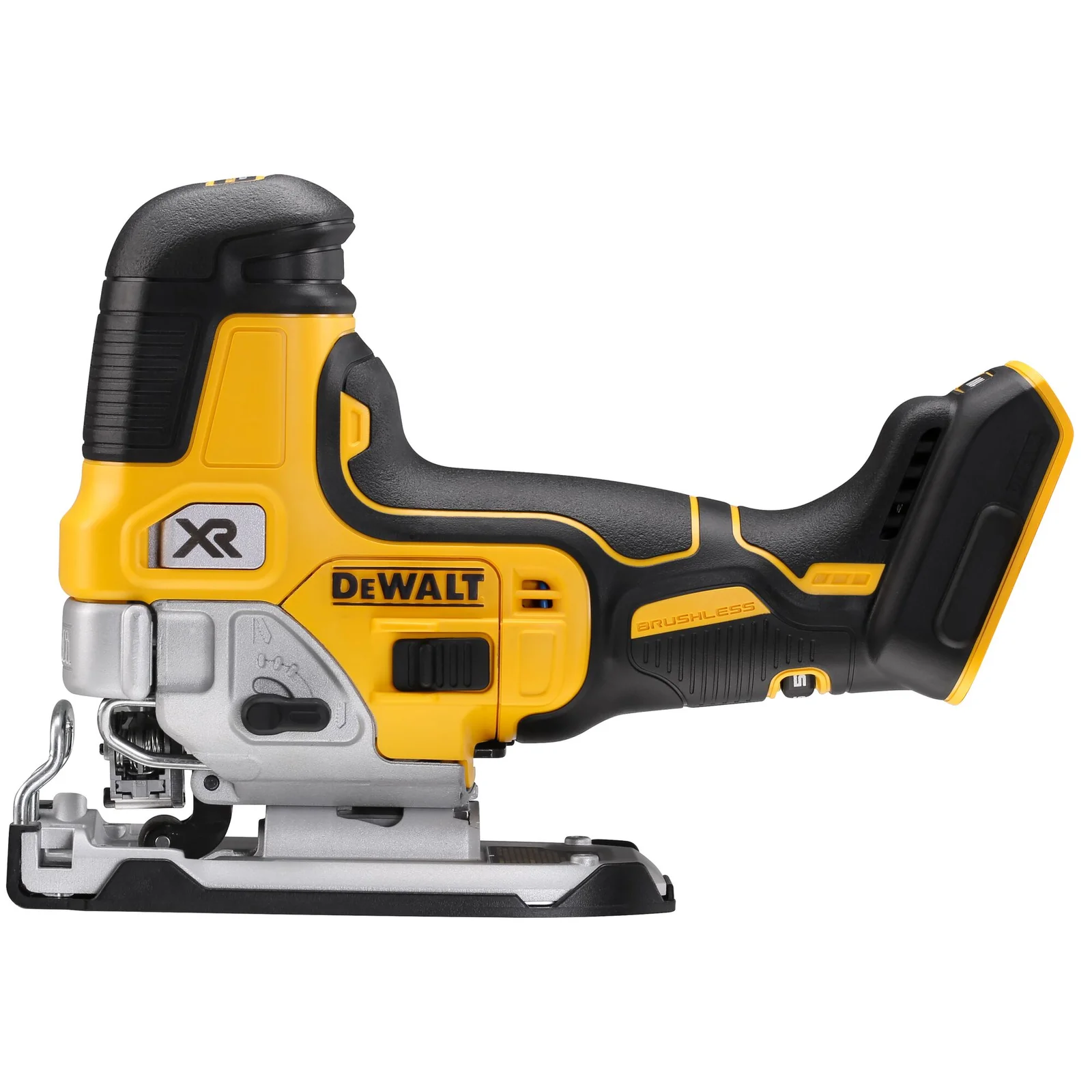 Akumuliatorinis siaurapjūklis DeWALT DCS335N, 18V