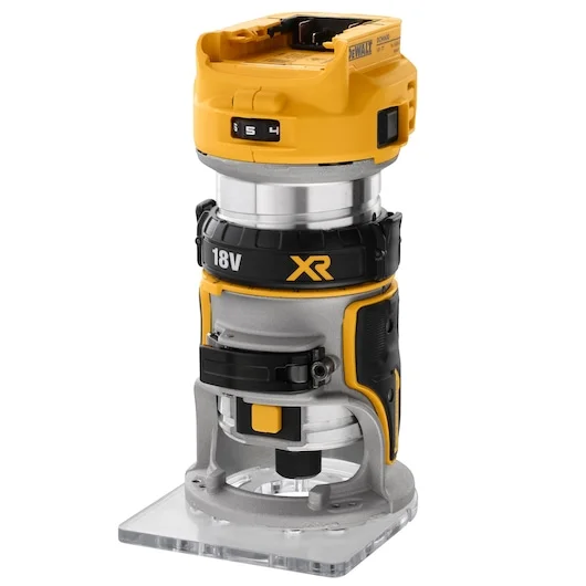 Akumuliatorinė kantų freza DeWALT DCW600N, 18V