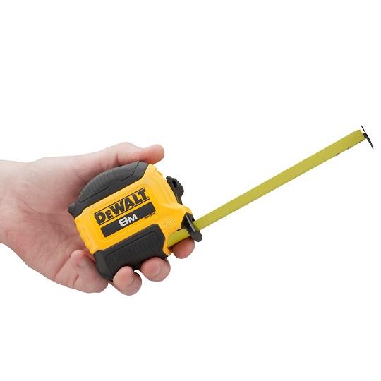 Matavimo ruletė DeWalt COMPACT 8 m