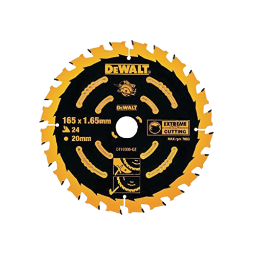  DeWALT pjovimo diskas medienai 165 mm T24