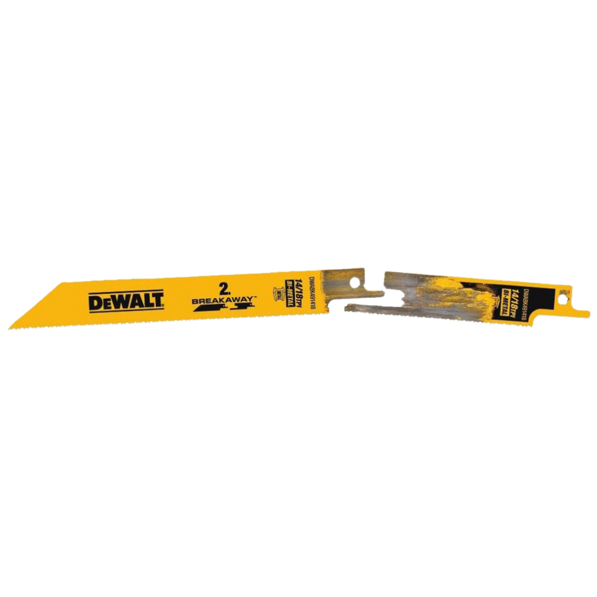 DeWALT tiesinio pjūklo pjūklelių komplektas metalui (8 vnt)