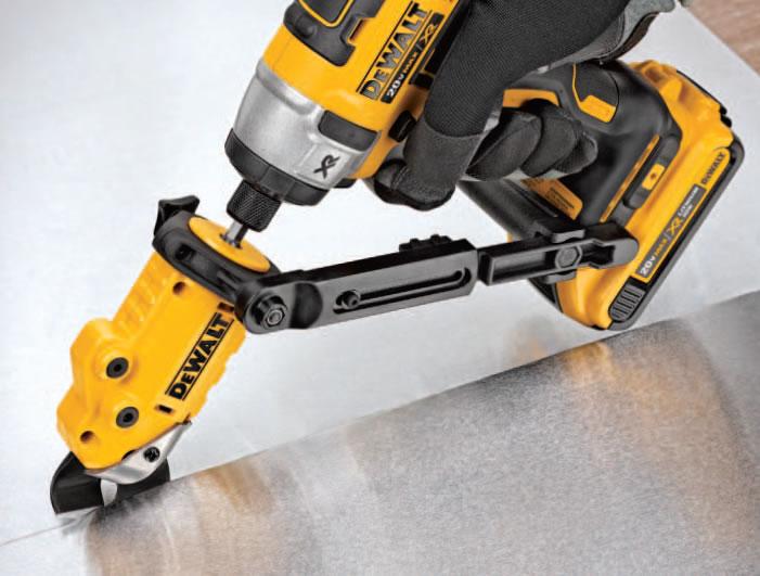DeWALT DT70620 suktuvo adapteris skardai kirpti