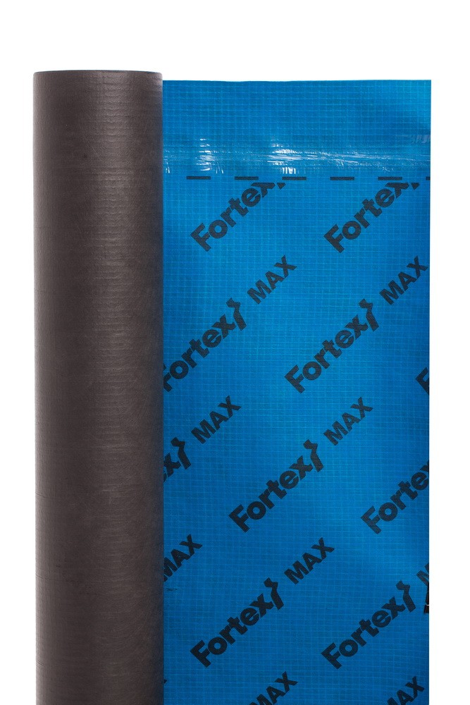 Difuzinė plėvelė Fortex Max + 2 Tape (lipnūs kraštai), 75kv.m