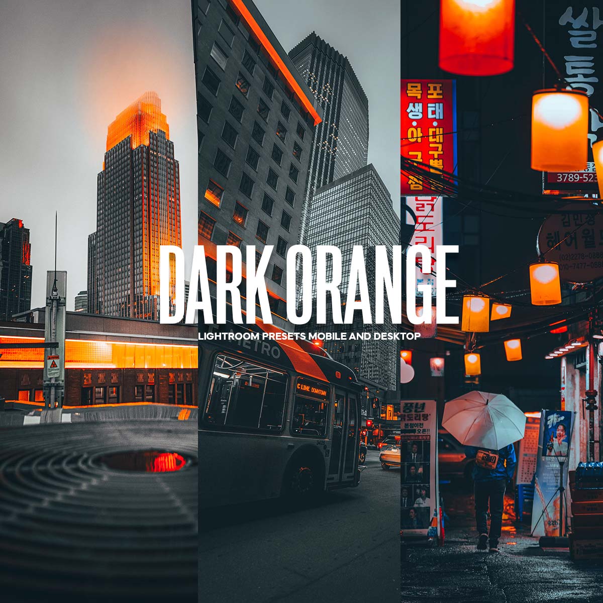 Dark Orange Presets