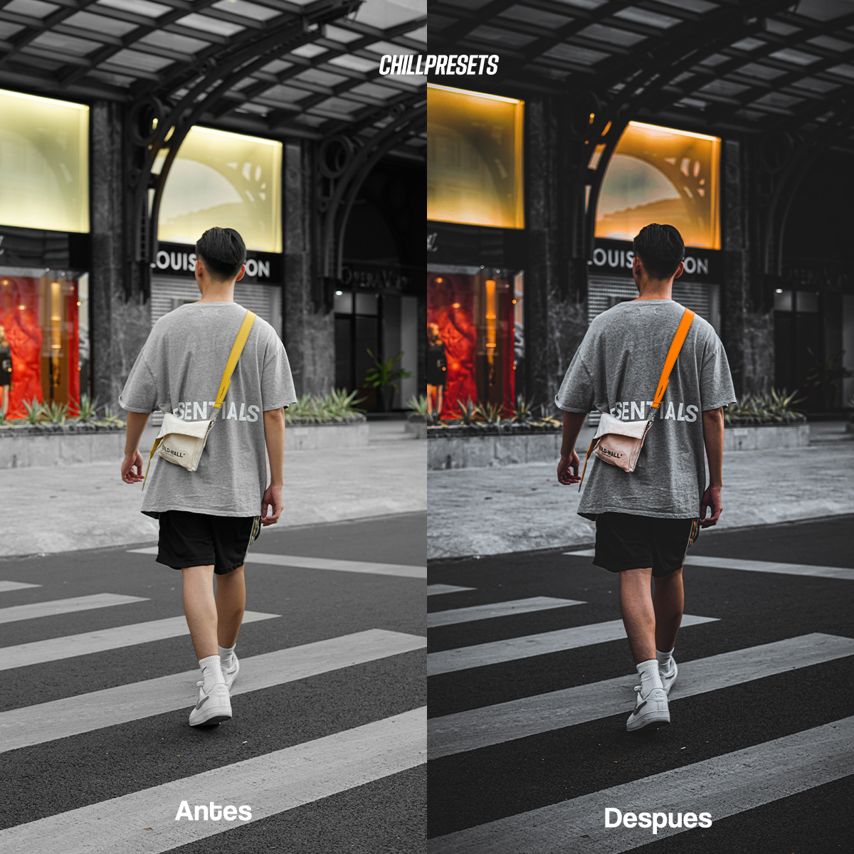 Orange Urban - Mobile Presets
