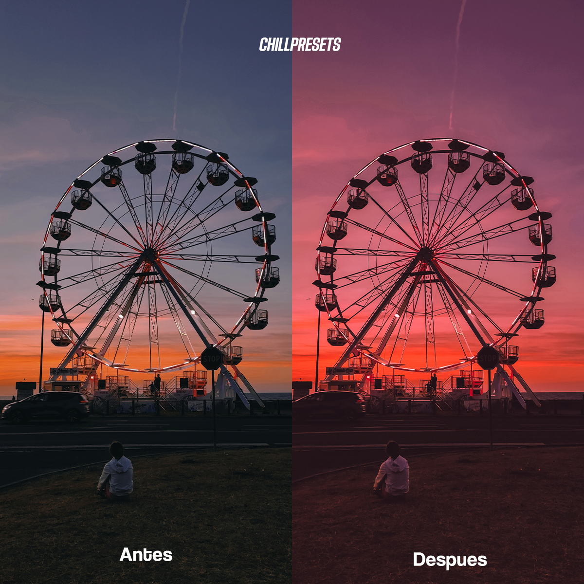 Sunset Purple - Mobile Presets