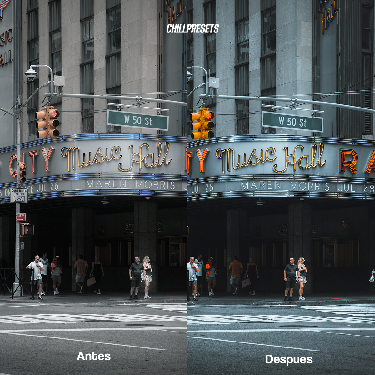 Winter Blues - Mobile Presets