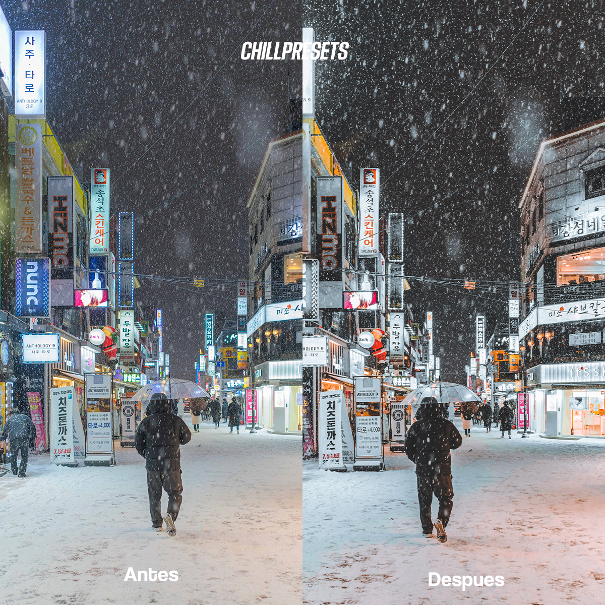 Urban Night - Mobile Presets