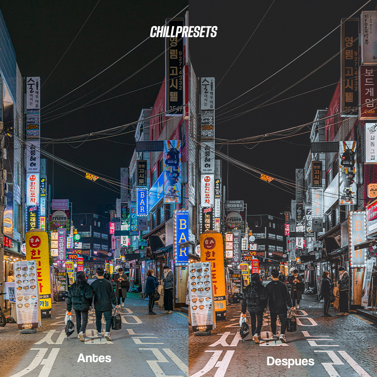 Urban Night - Mobile Presets