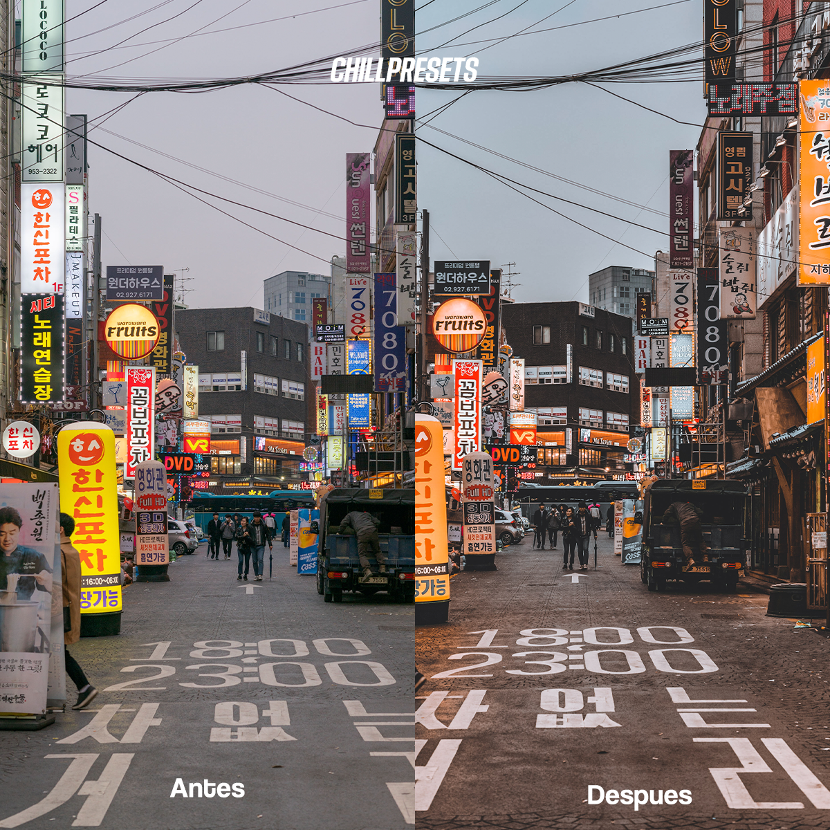 Urban Night - Mobile Presets