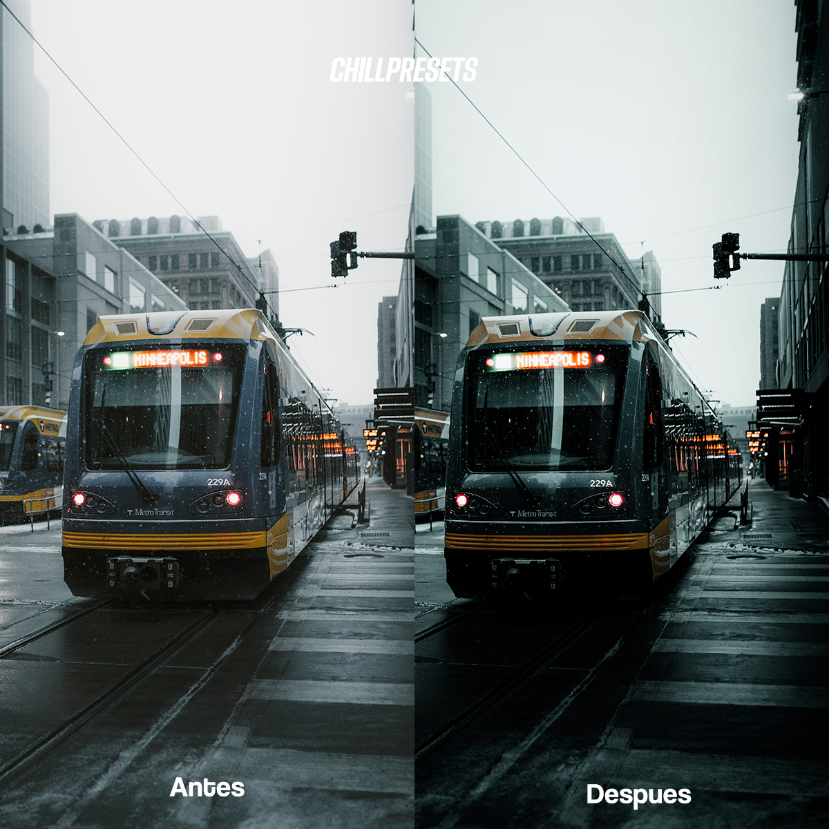 Urban Cinematic - Mobile Presets