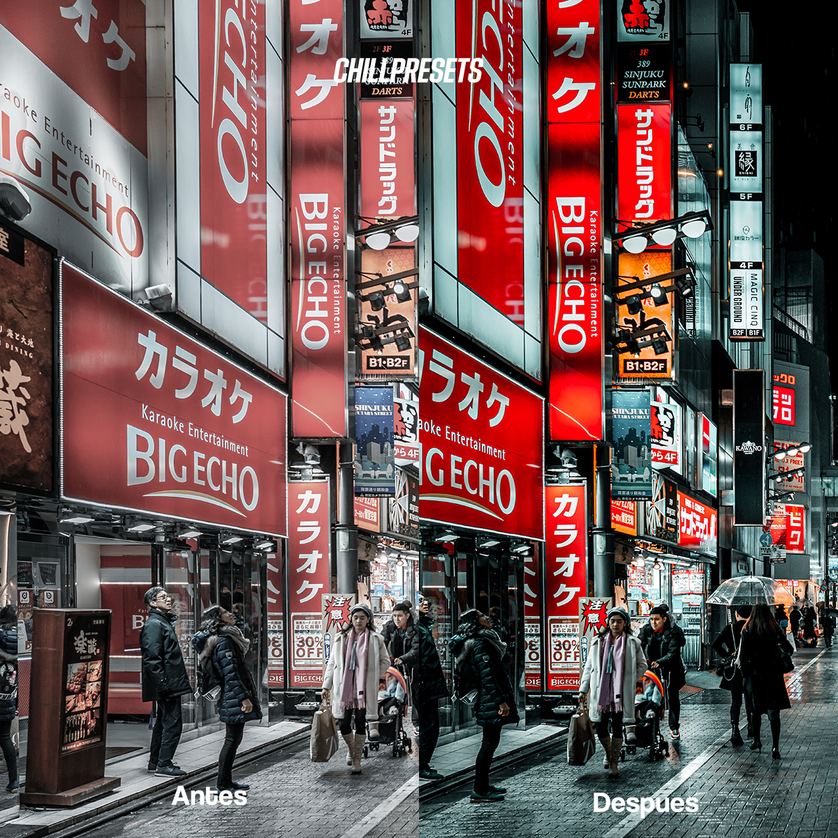 Urban Cinematic - Mobile Presets