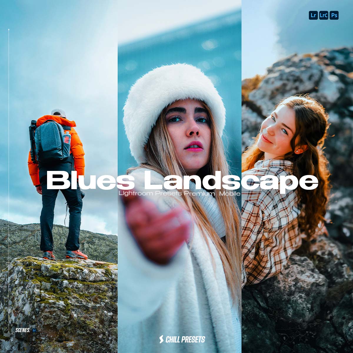 Blues Landscape - Mobile Lightroom Presets