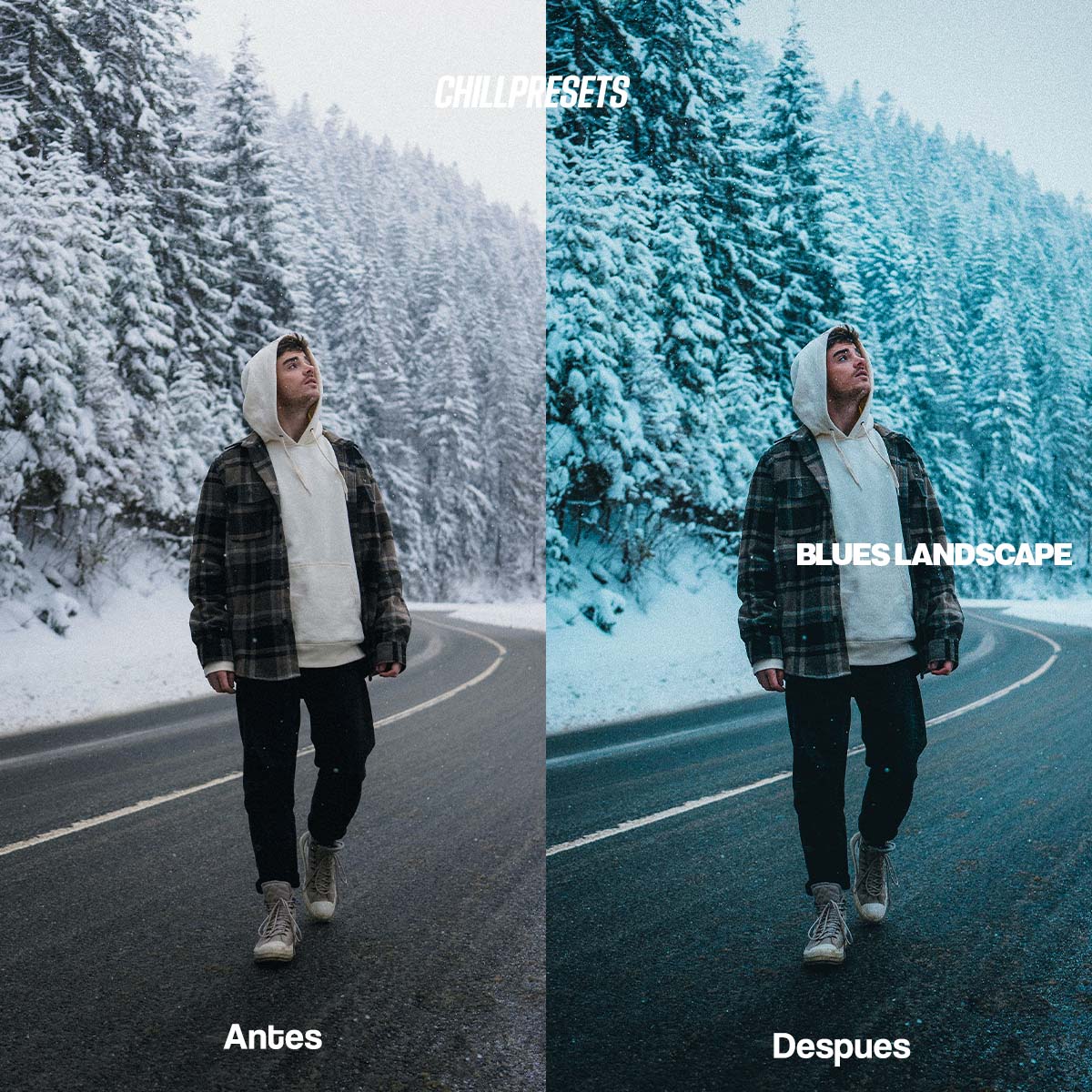Blues Landscape - Mobile Lightroom Presets
