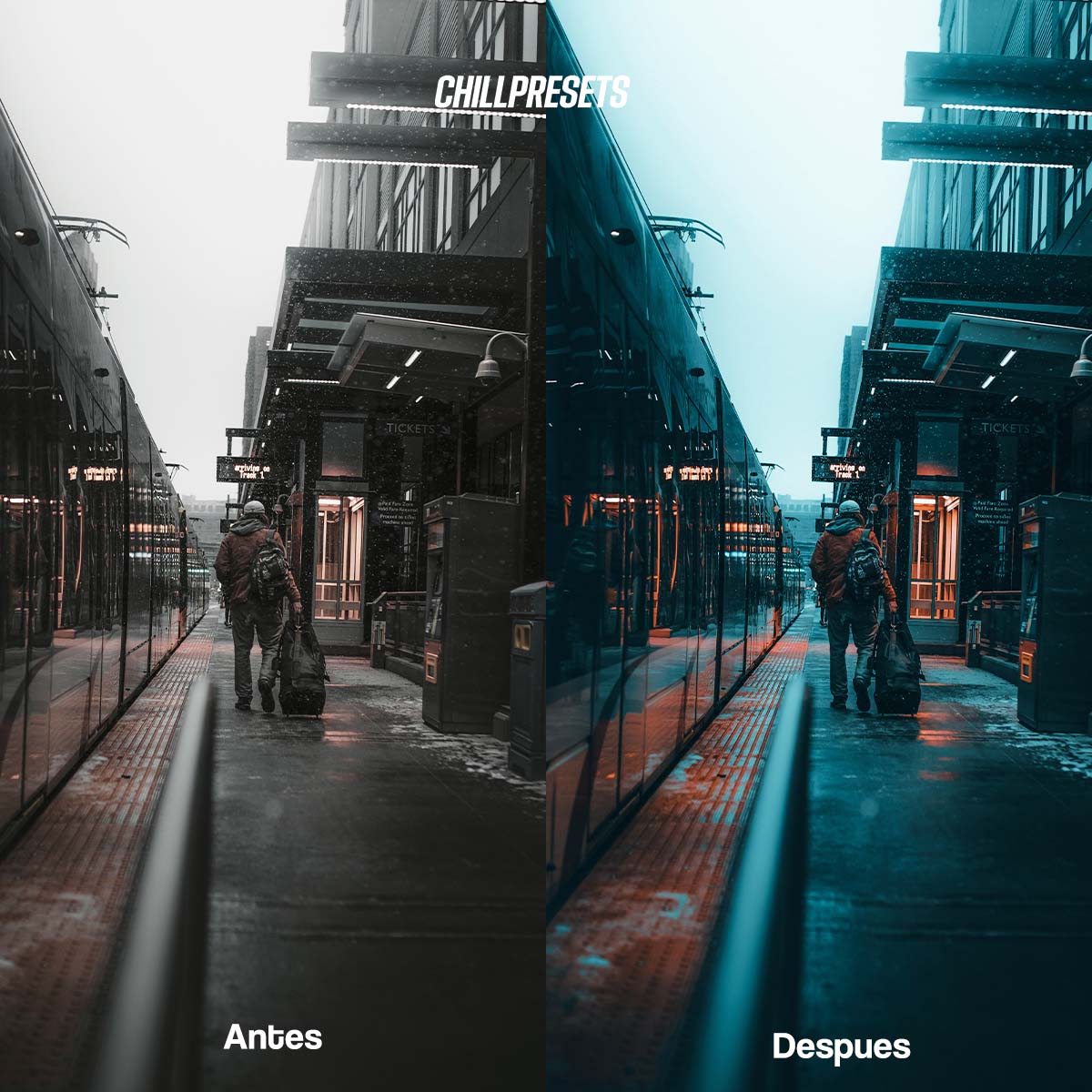 Cinematic Night Presets - Mobile Lightroom