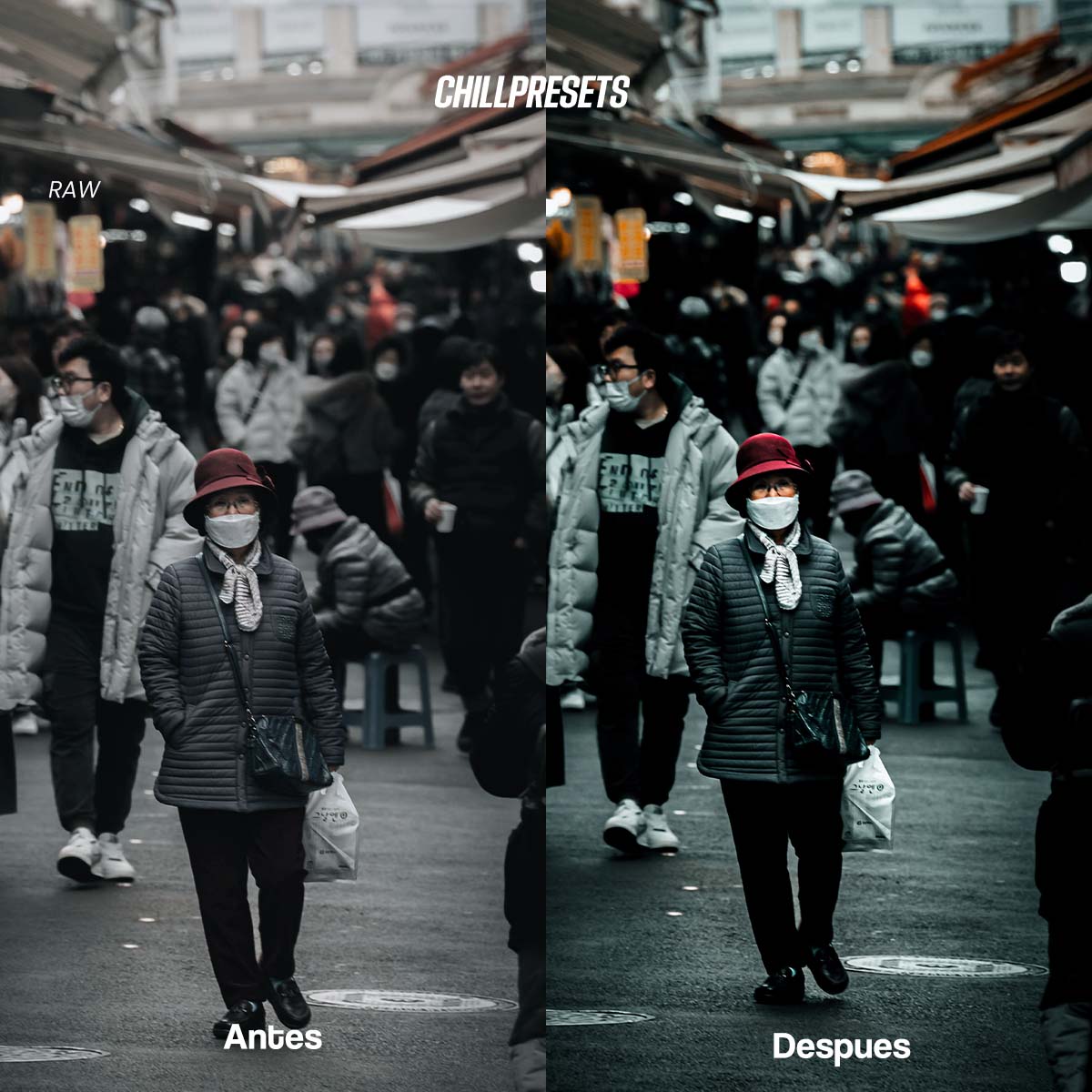 Cinematic Urban Presets - Mobile Lightroom