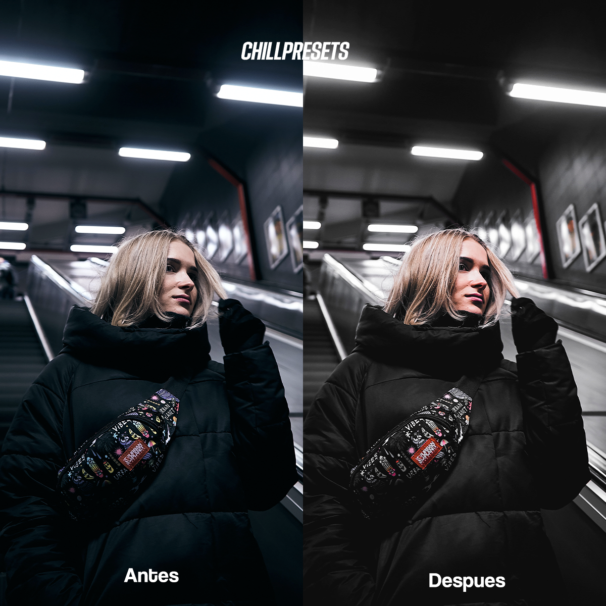 Black Presets - Mobile Lightroom