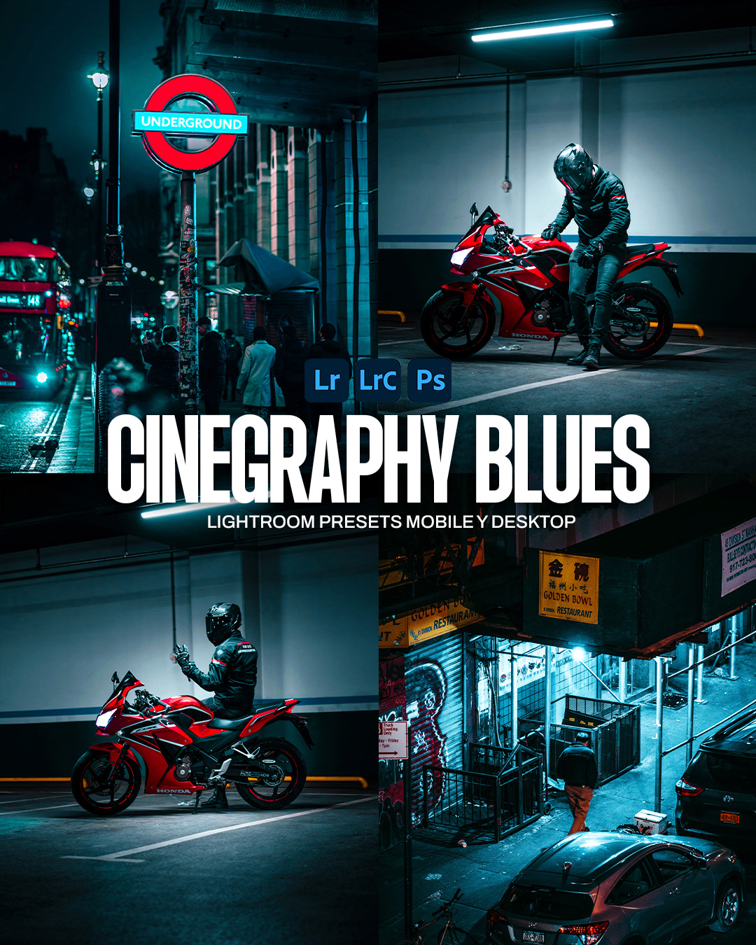 Cinegraphy Blues Presets Lightroom 