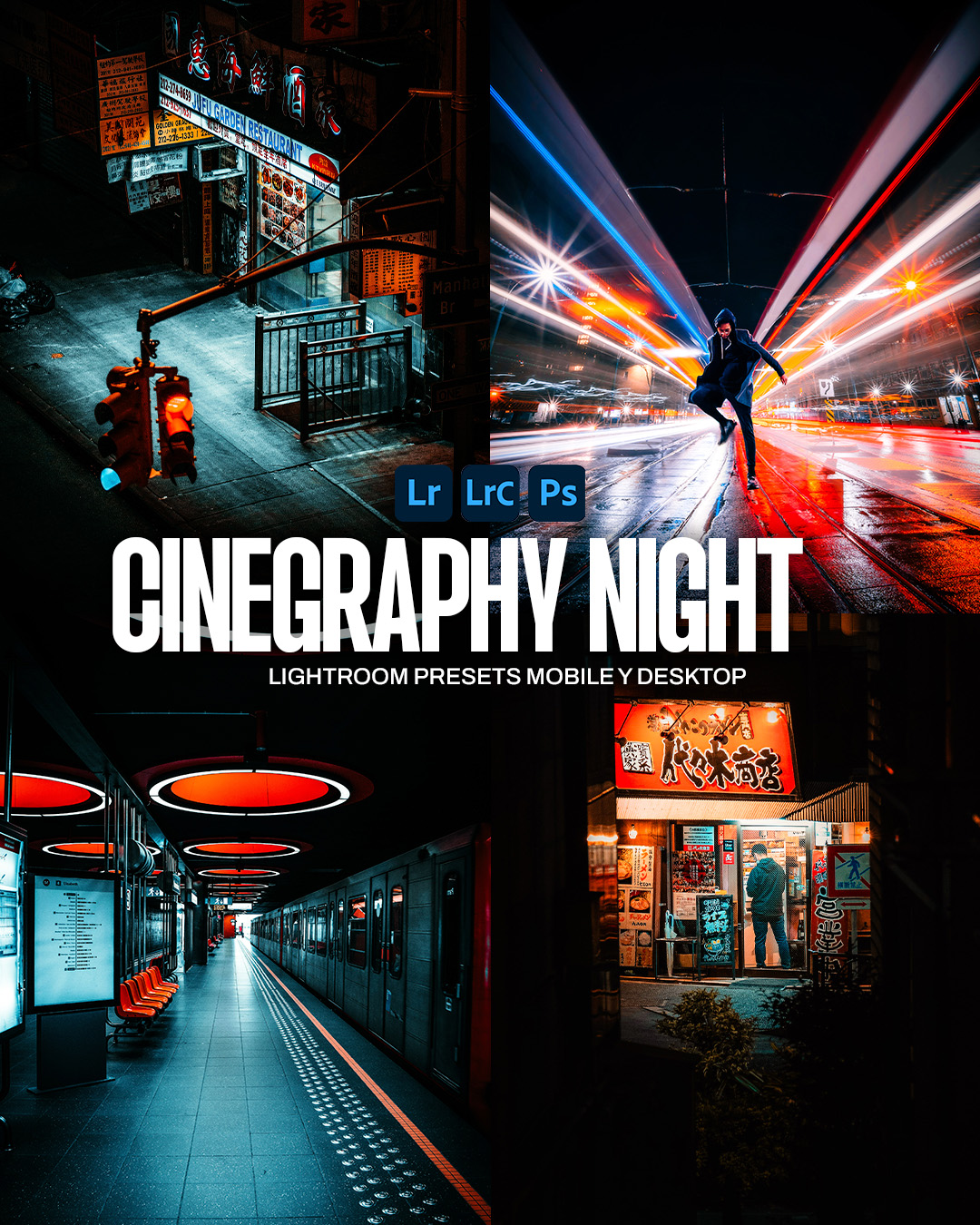 Cinegraphy Night Presets Lightroom