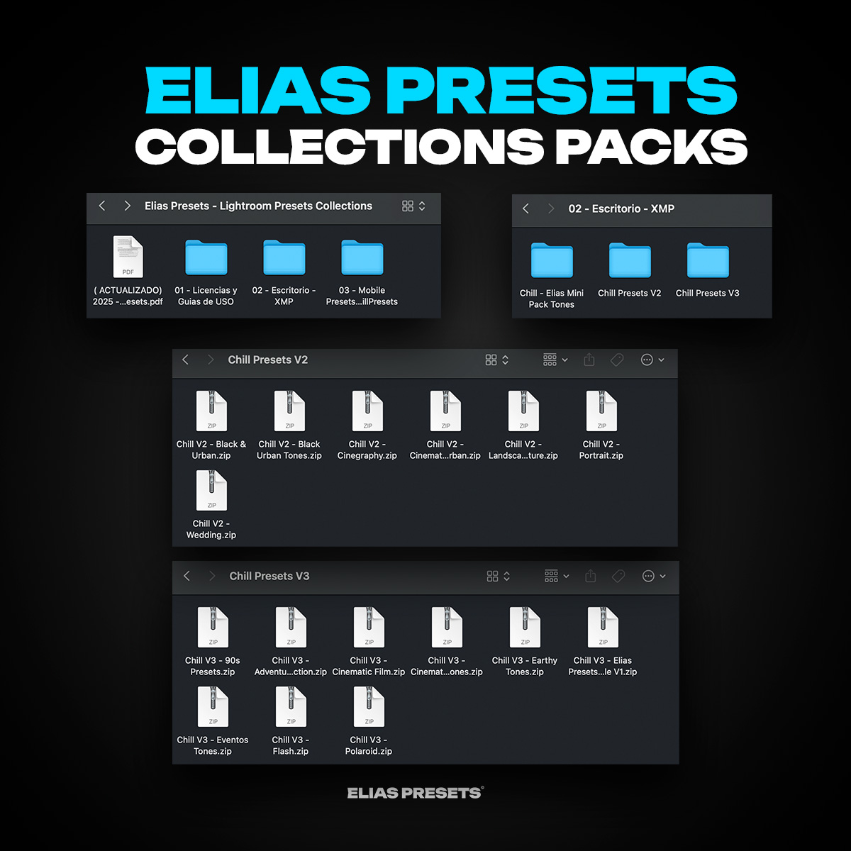 Elias Presets -  Lightroom Presets Collections