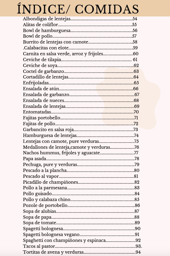 Recetario Mexicano Pero Saludable (E-book)