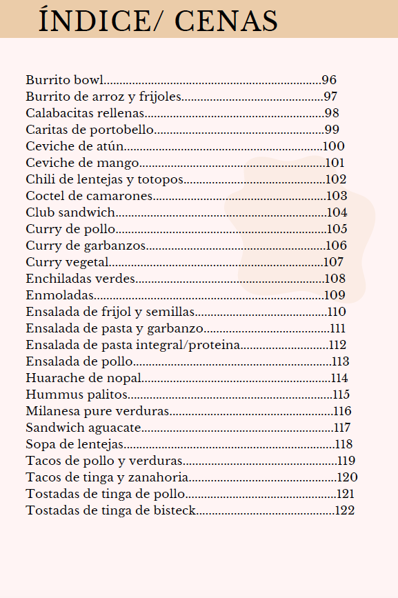 Recetario Mexicano Pero Saludable (E-book)