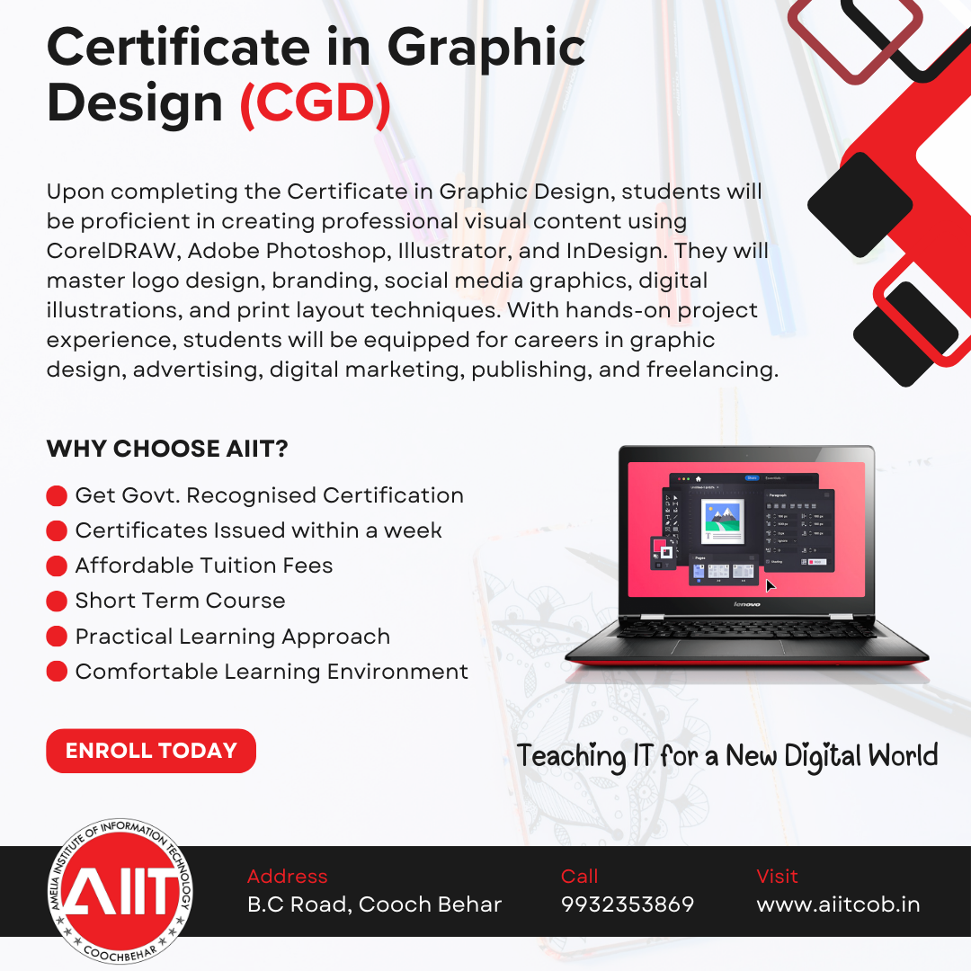 Certificate in Graphic Design (CGD)
