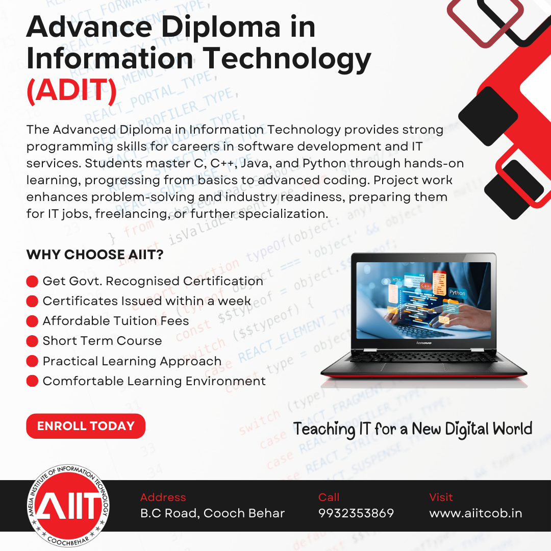 Advance Diploma in Information Technology (ADIT)