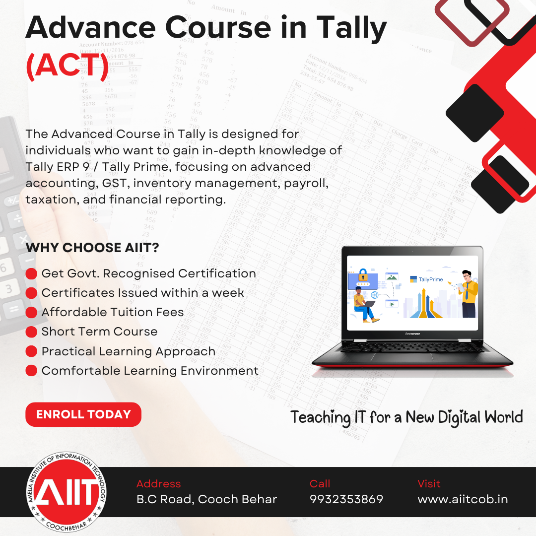 Advance Course in Tally (ACT)