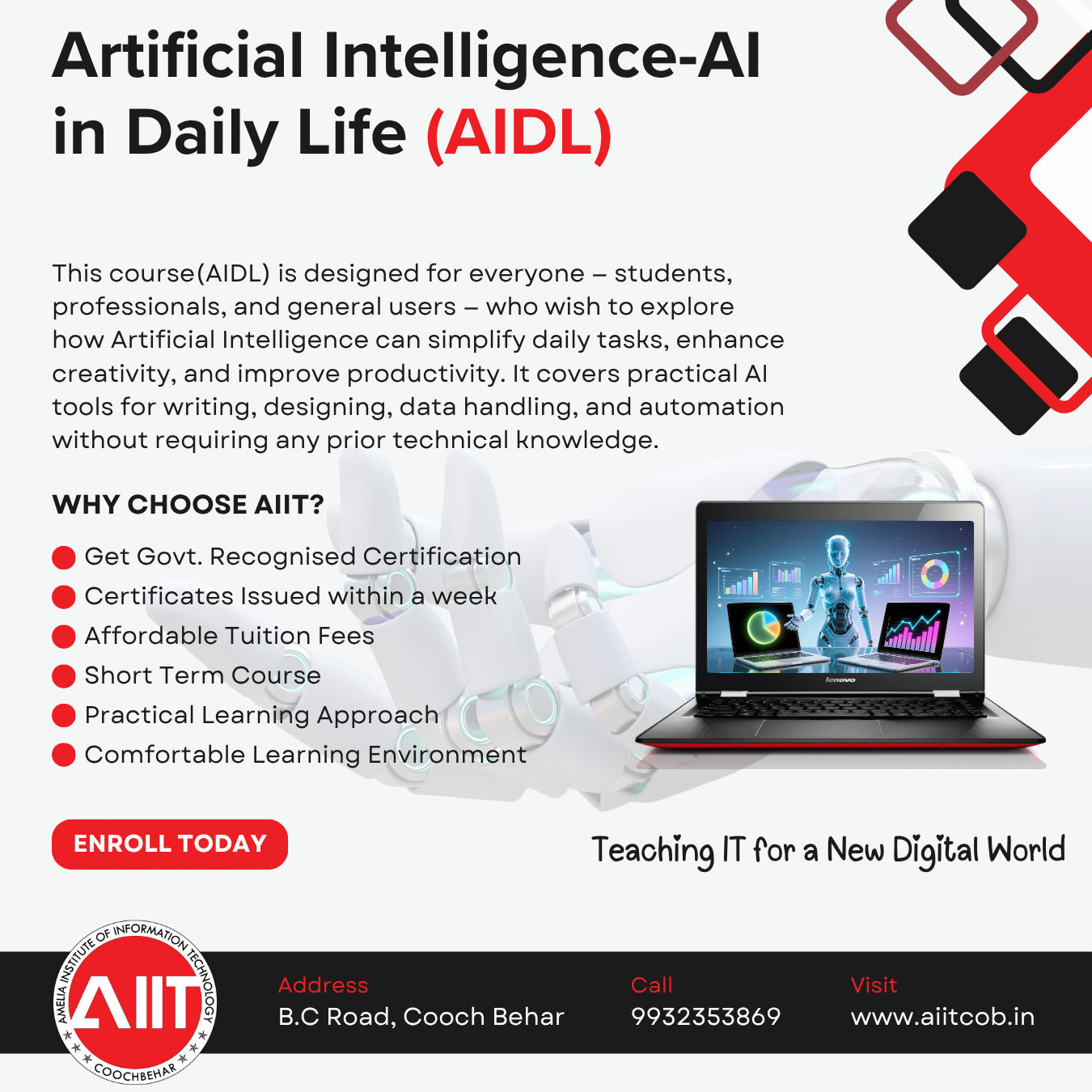 Artificial Intelligence-AI in Daily Life (AIDL)