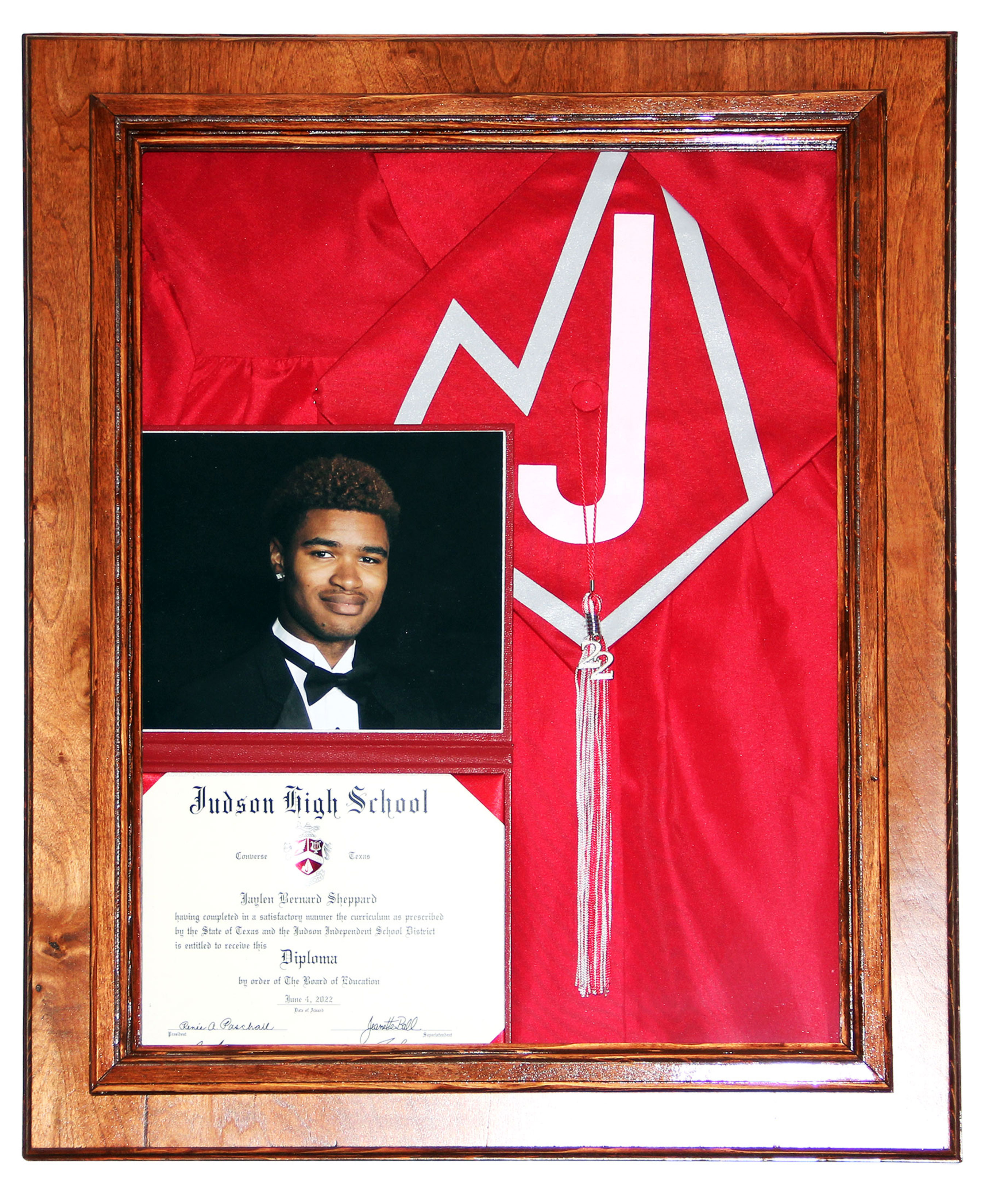  GRADUATION DISPLAY CASE