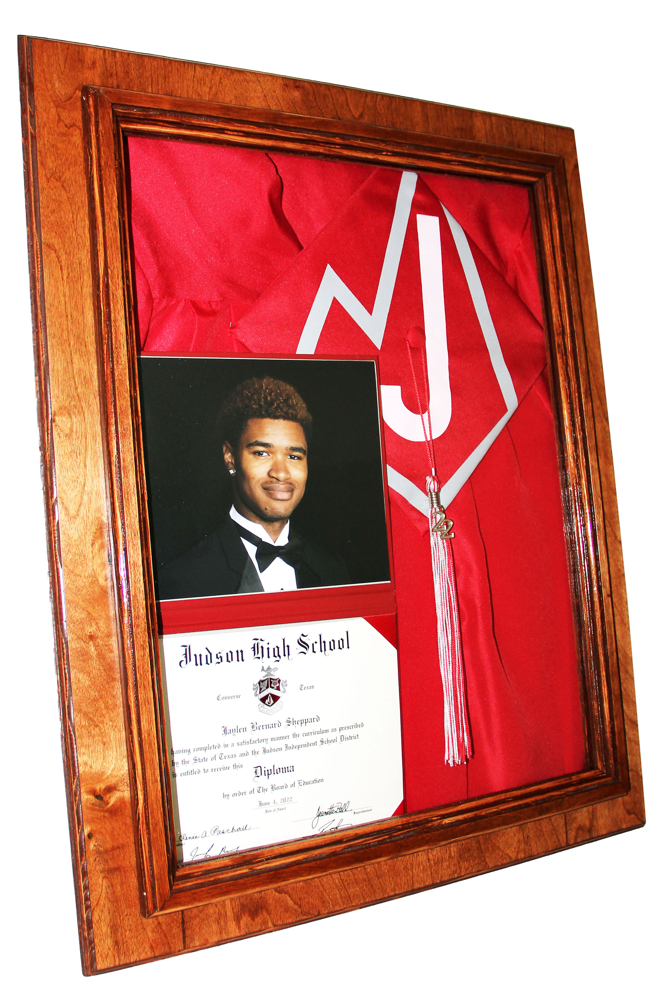  GRADUATION DISPLAY CASE