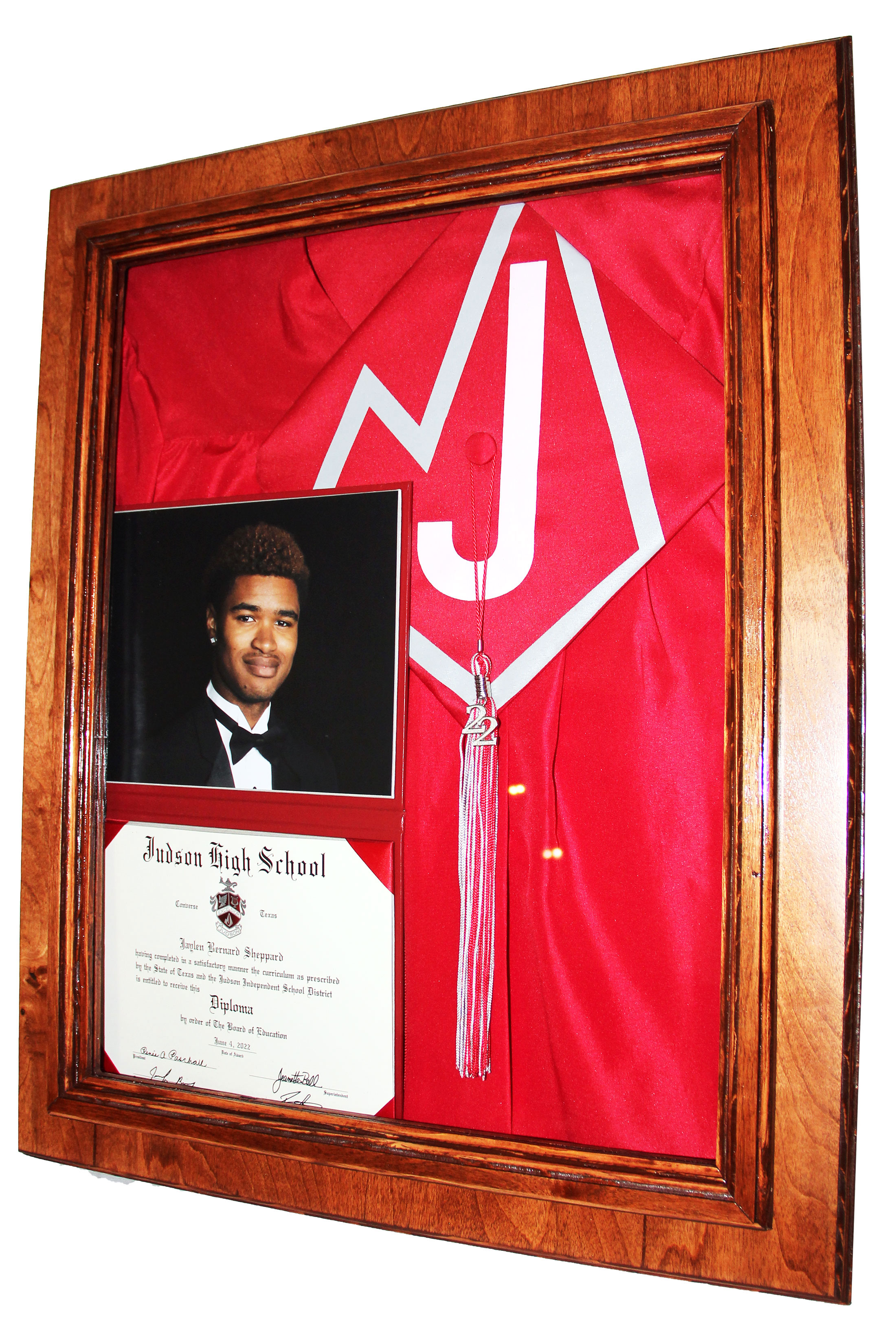  GRADUATION DISPLAY CASE