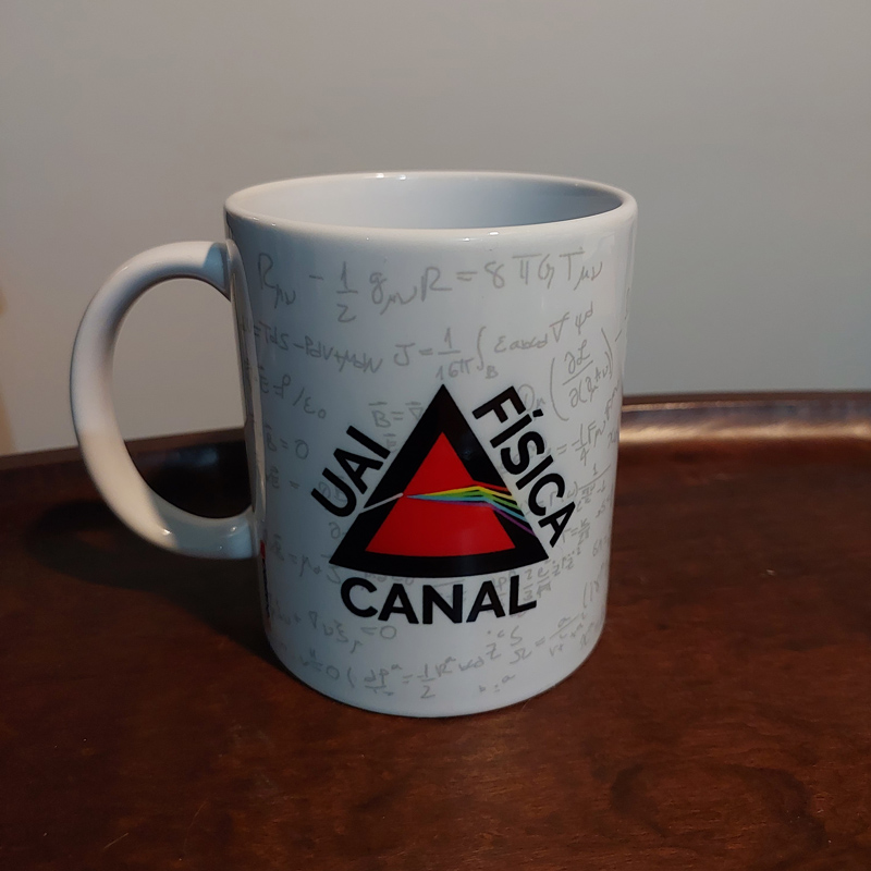 Caneca Buraco Negro branca