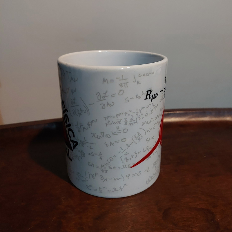 Caneca Buraco Negro branca