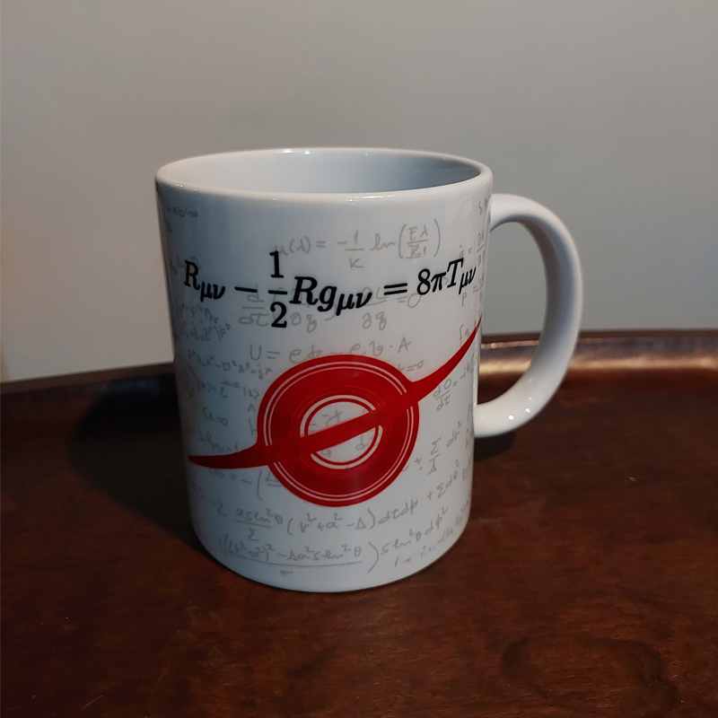 Caneca Buraco Negro branca