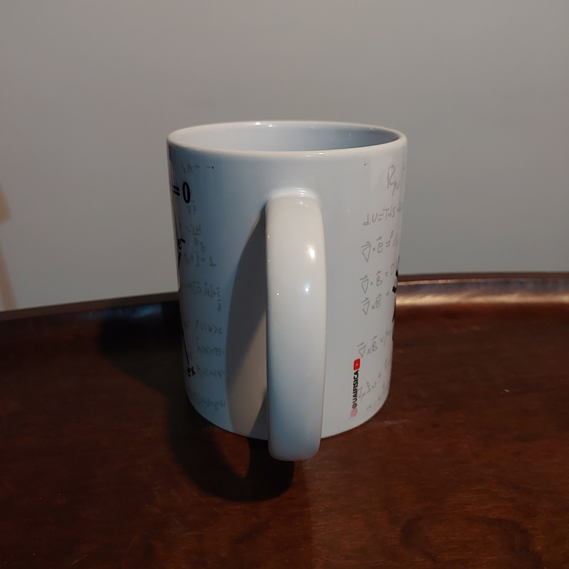 Caneca equação de Dirac
