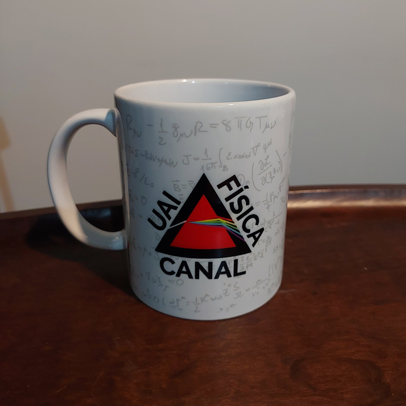 Caneca equação de Dirac