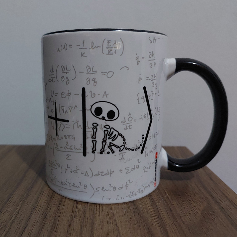 Caneca Gato de Schrödinger