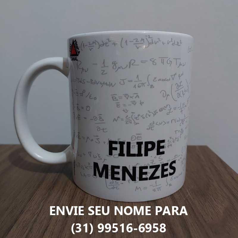 Caneca Físico (Com seu nome!)