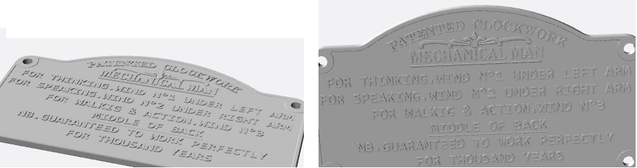 Tik-Tok Black Plates (Plastic)