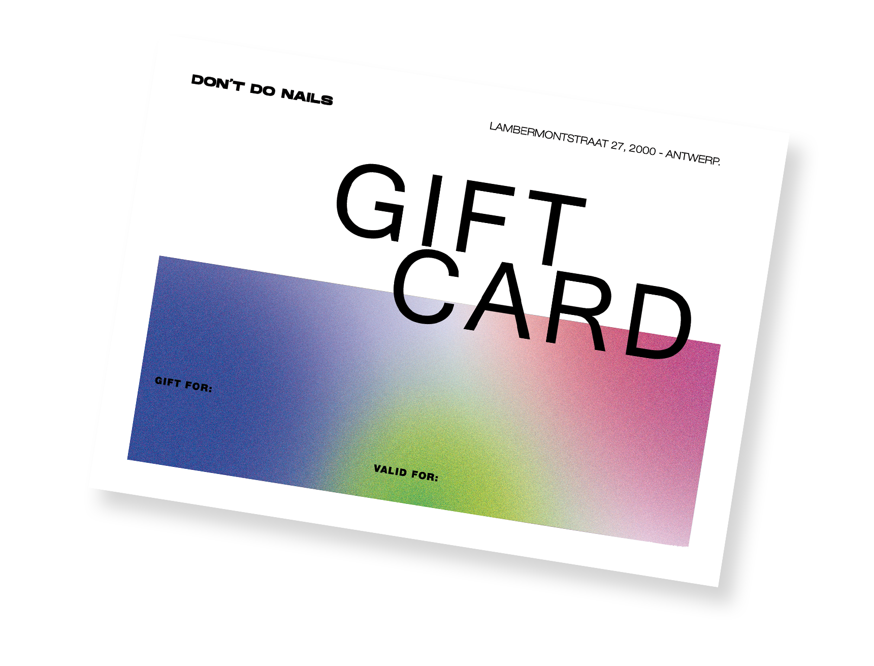 GIFT CARD