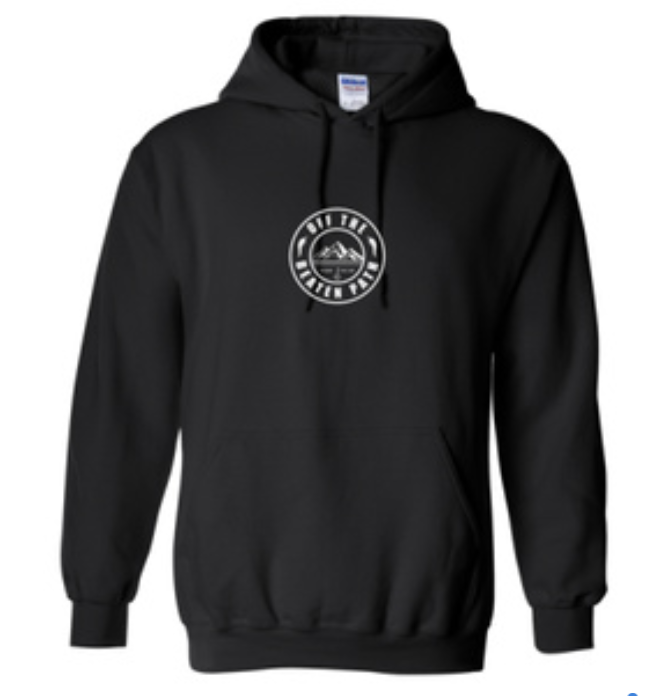Black Hoody Grey Logo