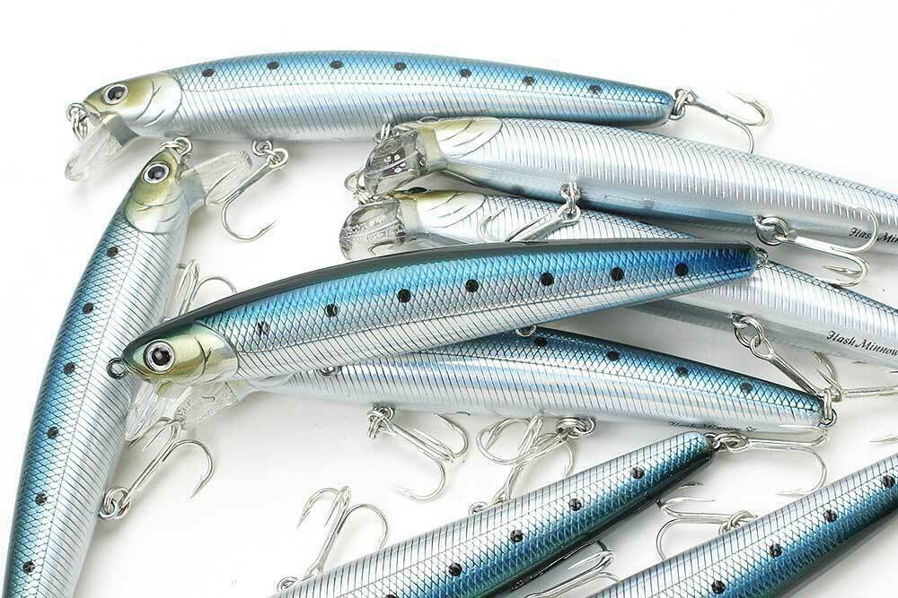 FlashMinnow 110-  
657 SUPER GLOW METALLIC SARDINE