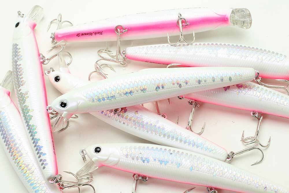 FlashMinnow 110-
713 SUPER GLOW MS CHERRY BERRY