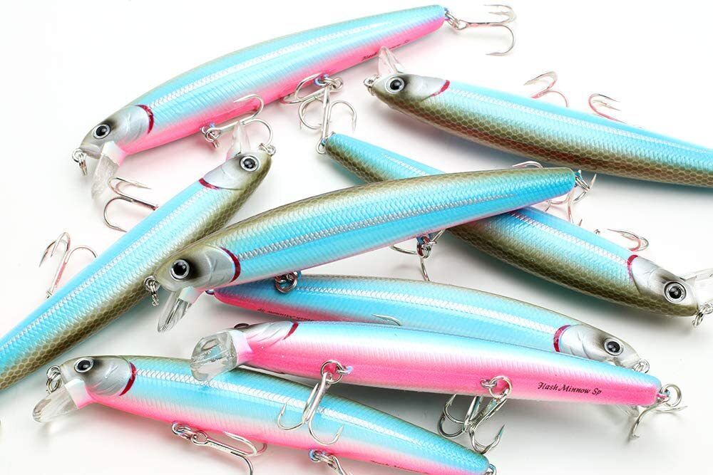 FlashMinnow 110-
773 SUPER GLOW CHERRY GRUNION