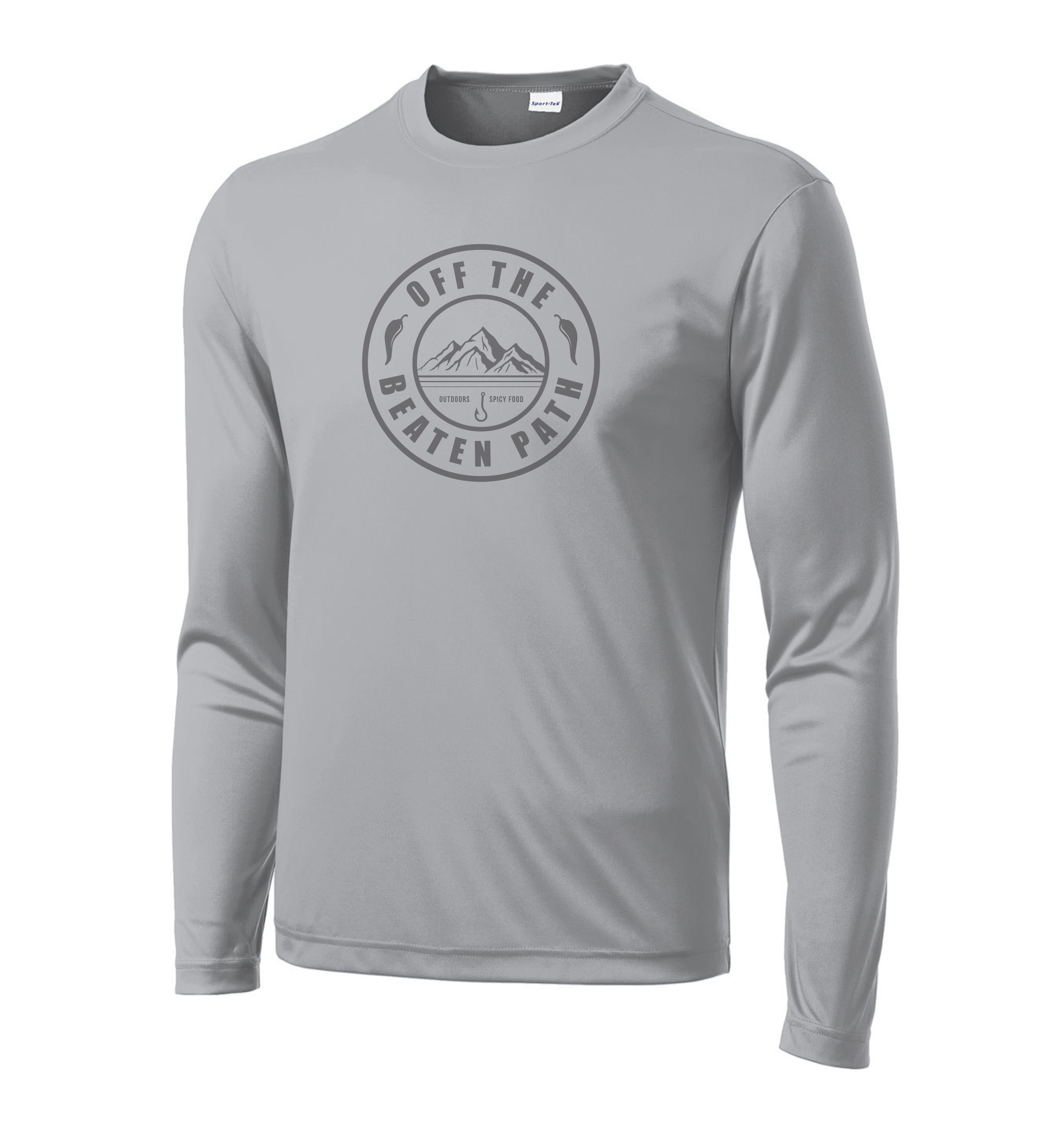 Long Sleeve Grey Sports T