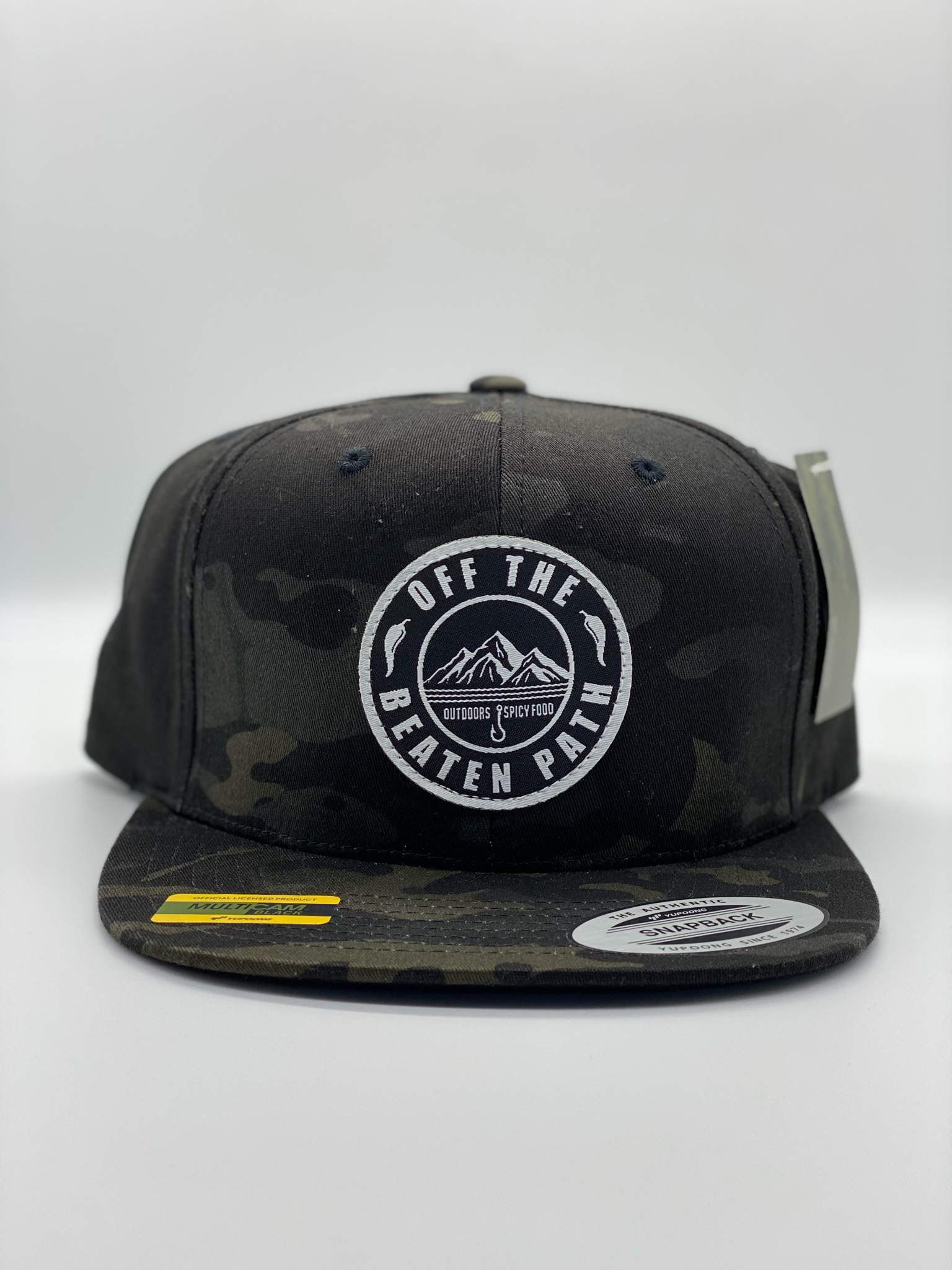 Multicam Camo Flat Bill Snapback
